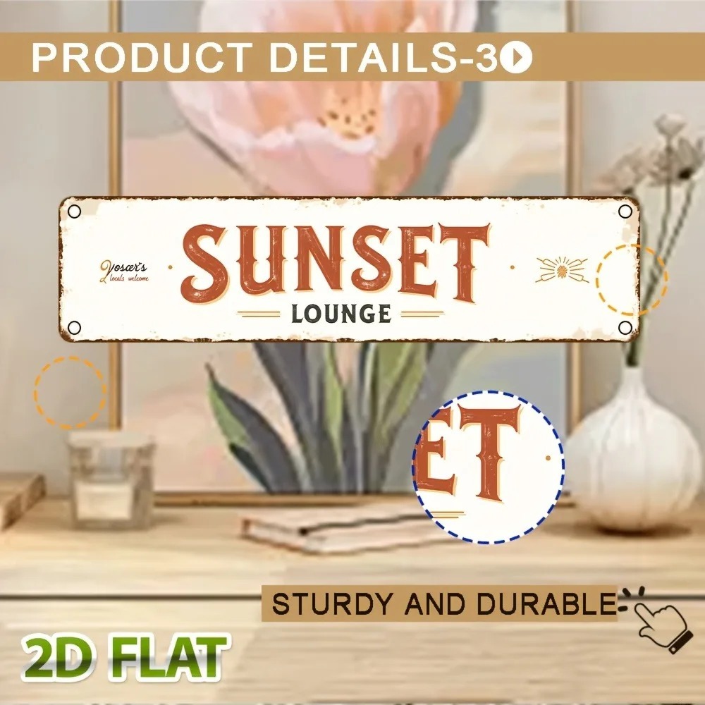 CIFbuy Targa in Metallo Person - Home Bar Lounge recensione e prezzo